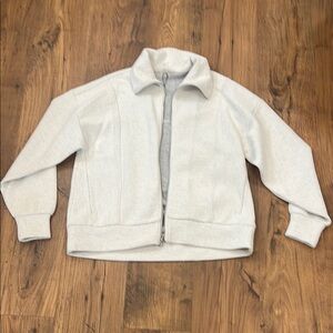 Calia NWT White Zip-Up Jacket